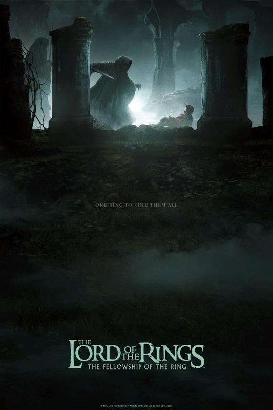 Phase Runner "The Lord of the Rings Trilogy" 3D Flip Lenticular SET