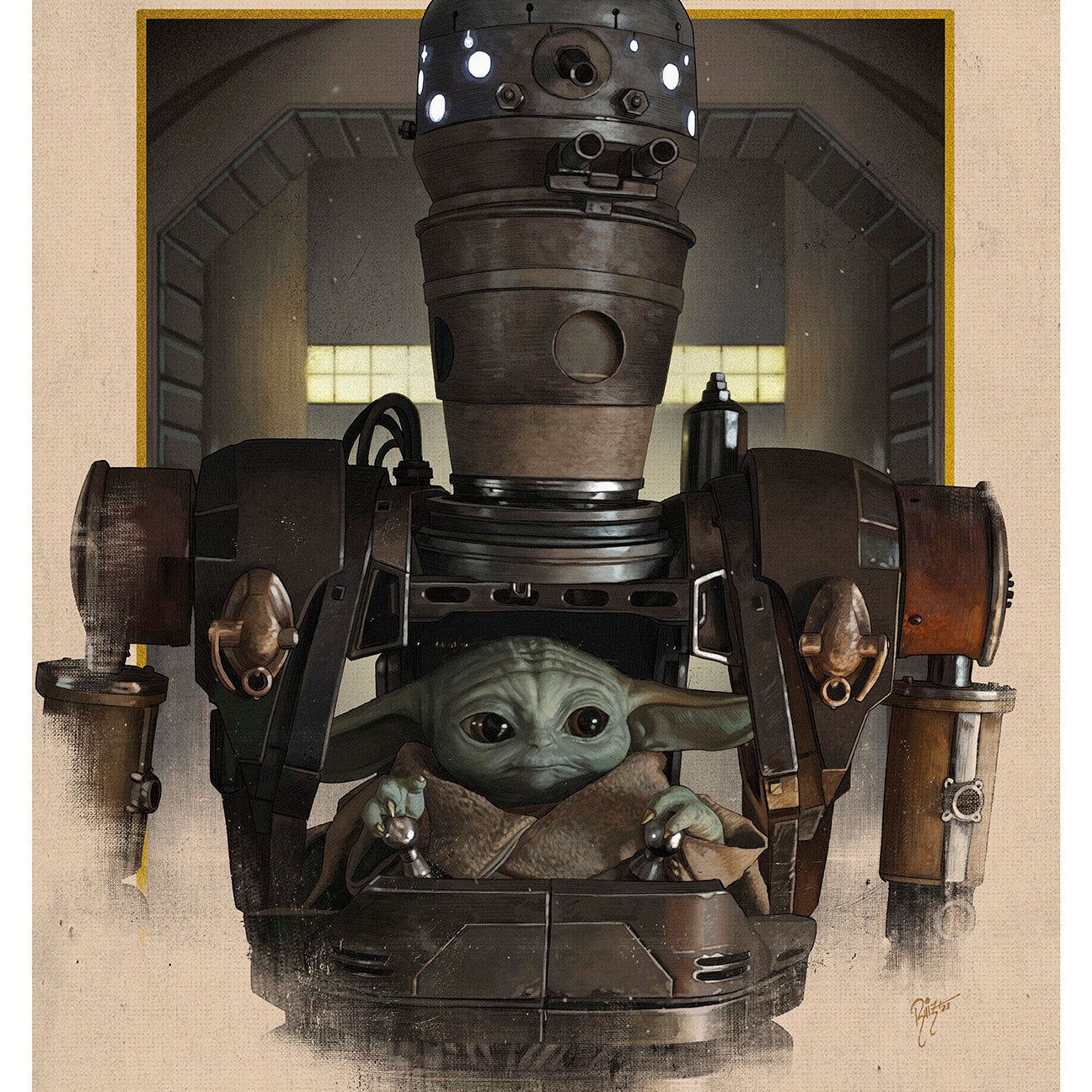 Ruiz Burgos "Grogu & Droid"