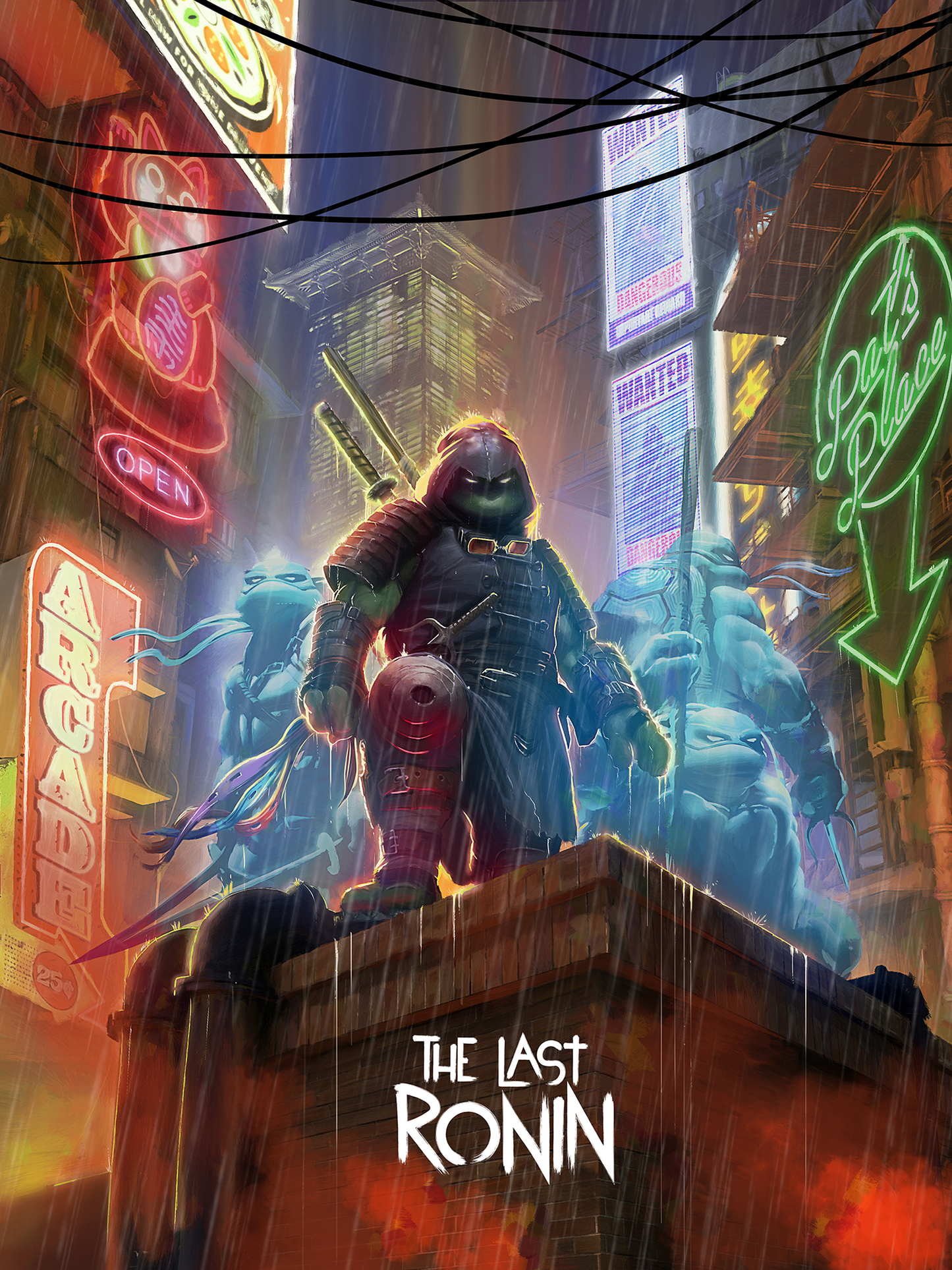 Hernan Carracedo "The Last Ronin" Variant - Acrylic Panel Print