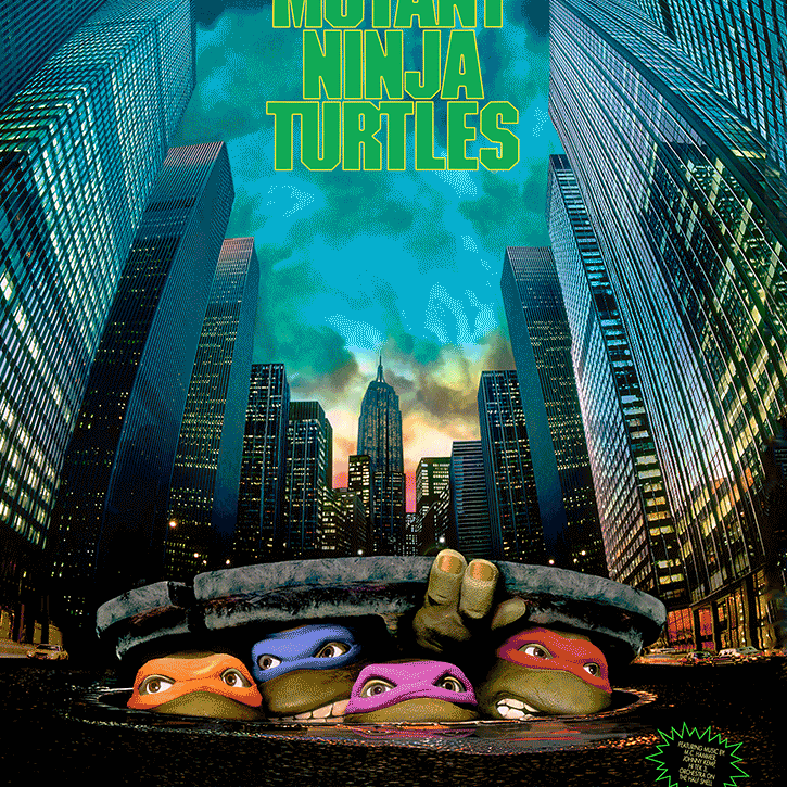 Teenage Mutant Ninja Turtles - Theatrical - 3D Lenticular (16x24)