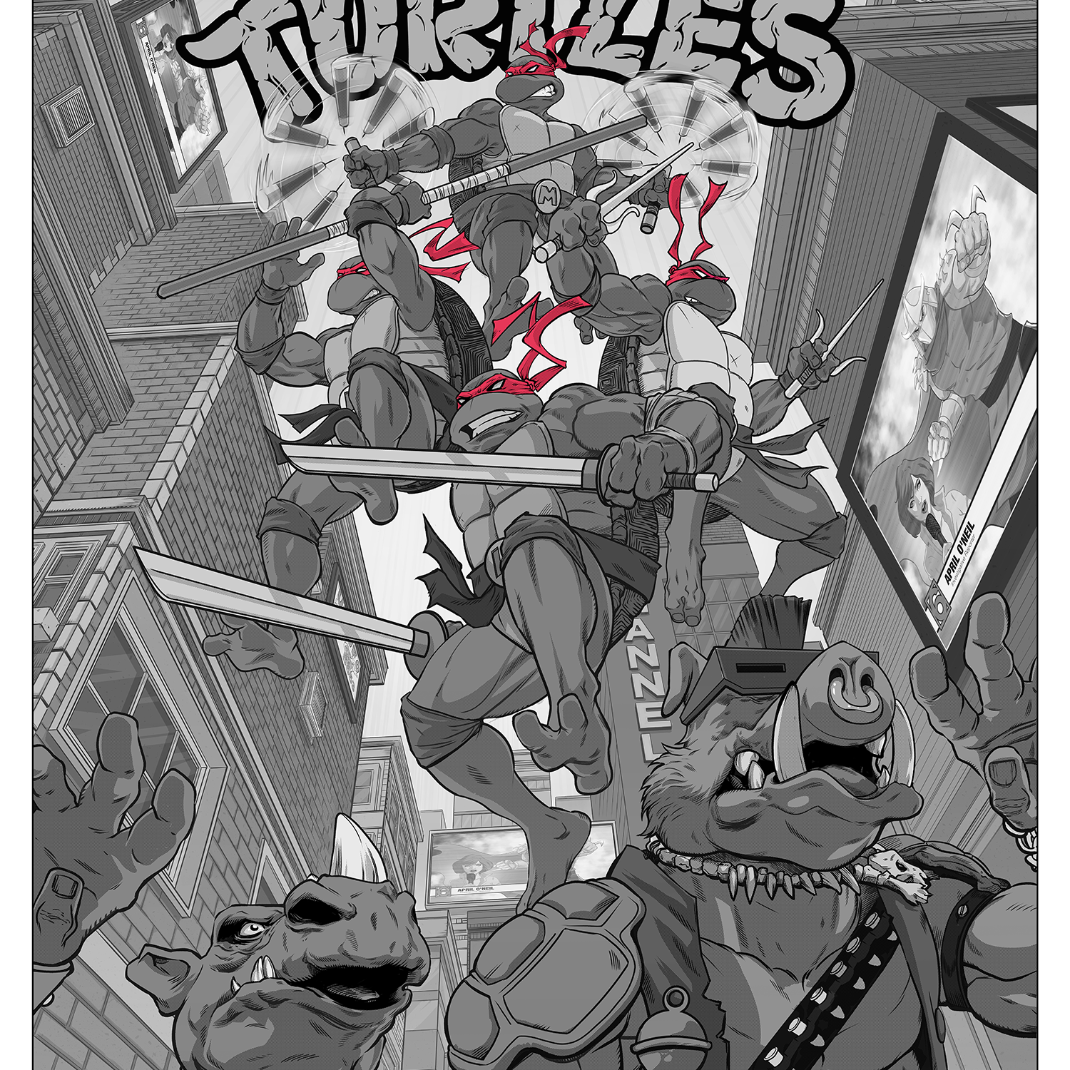 Mike McGee "Teenage Mutant Ninja Turtles" Variant