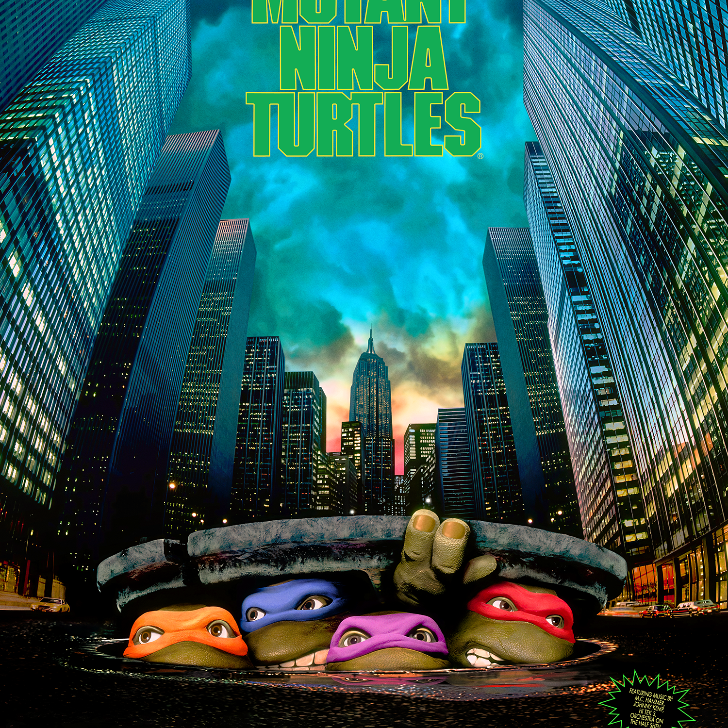 Teenage Mutant Ninja Turtles - Theatrical Screen Print