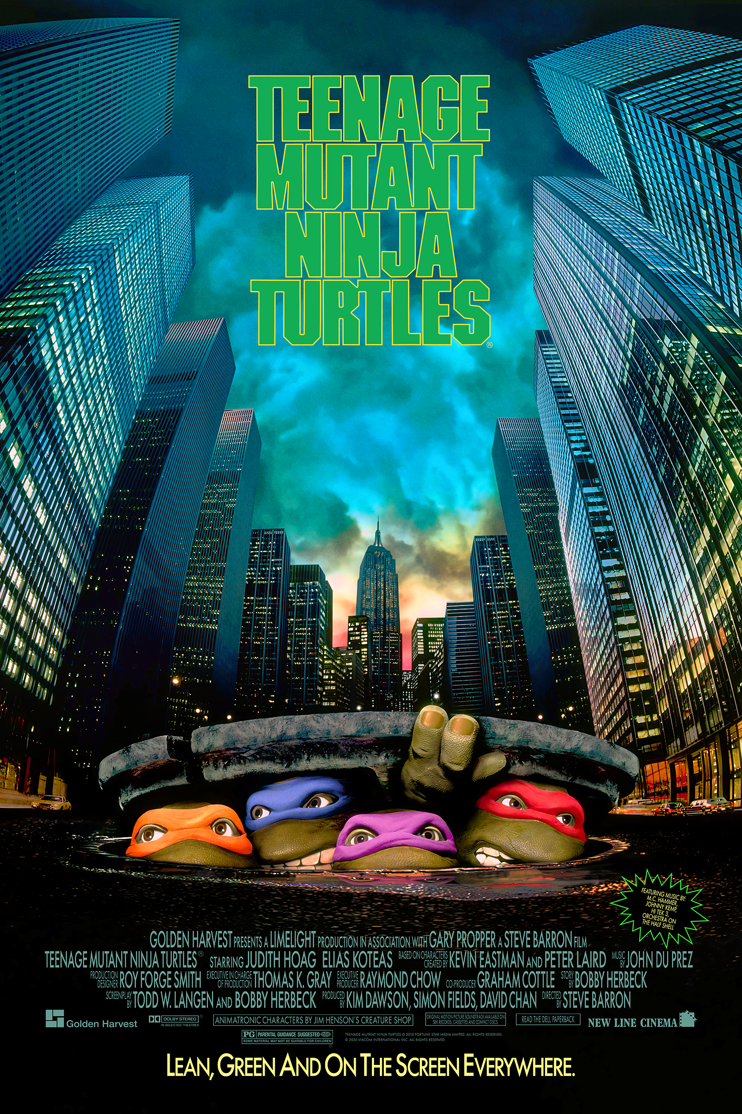 Teenage Mutant Ninja Turtles - Theatrical Screen Print