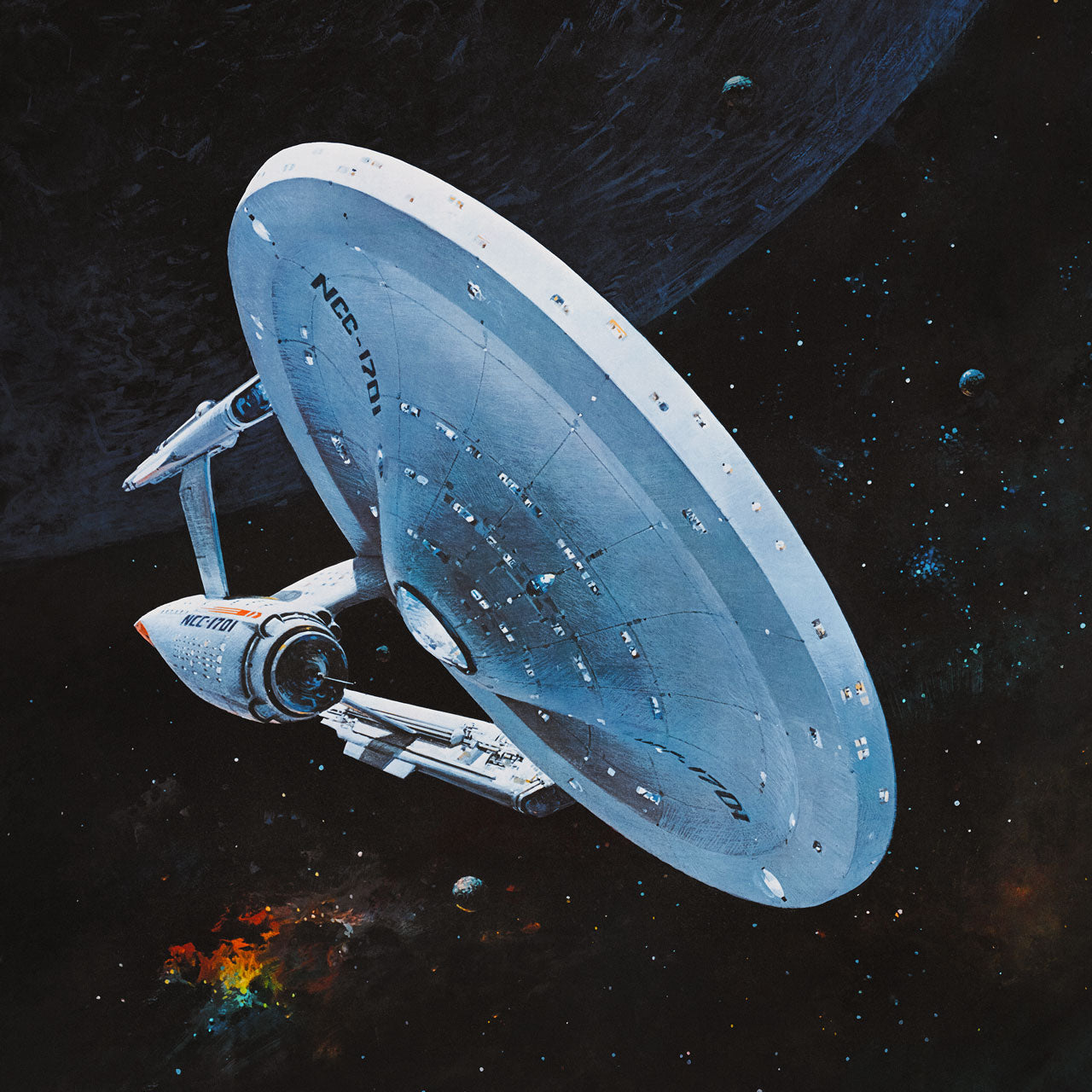 John Berkey "Star Trek: The Motion Picture - 1978 Teaser" Art Print