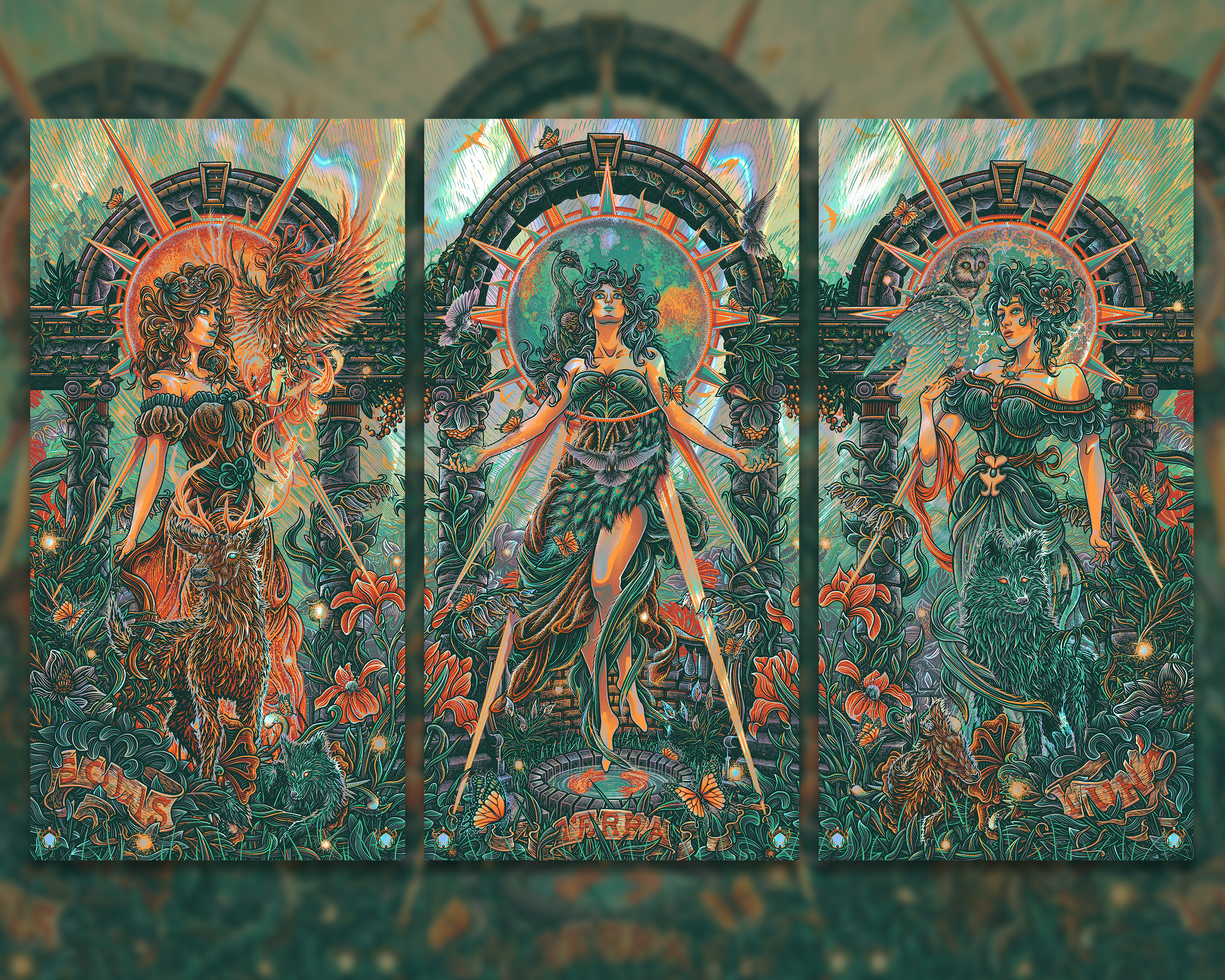 Luke Martin "Three Sisters" Foil Variant