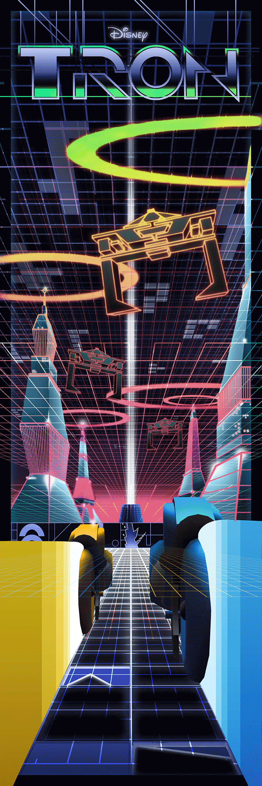 Ben Harman "Tron" Foil Variant