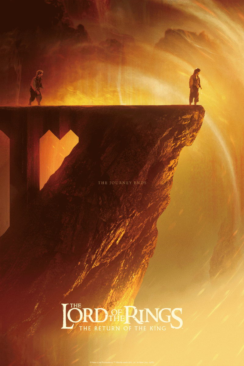 Phase Runner "The Lord of the Rings Trilogy" 3D Flip Lenticular SET