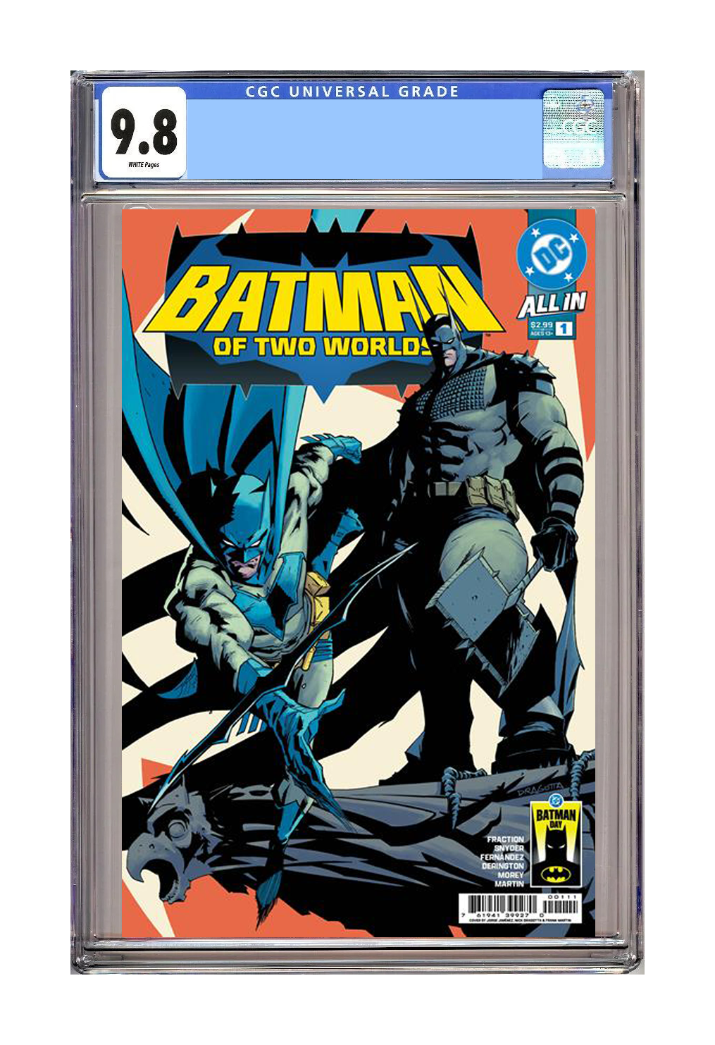 Batman of Two Worlds - Batman Day 2026 [CGC GRADED 9.8] + FREE COMIC!