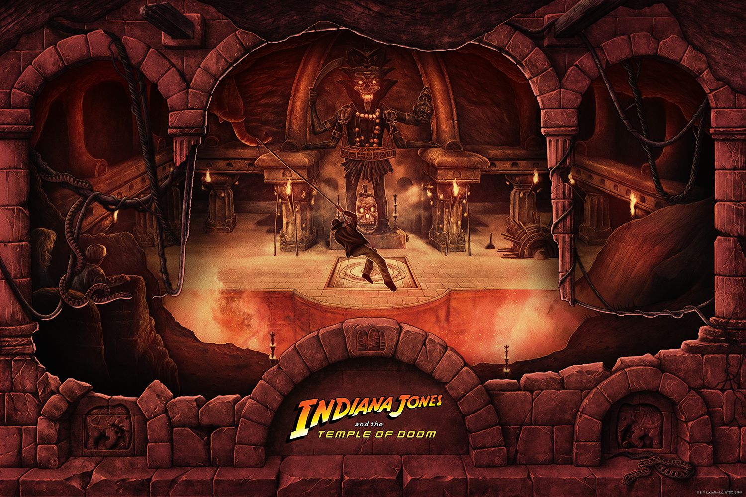 Andrew Rowland "Beneath Pankot Palace (Temple of Doom)"