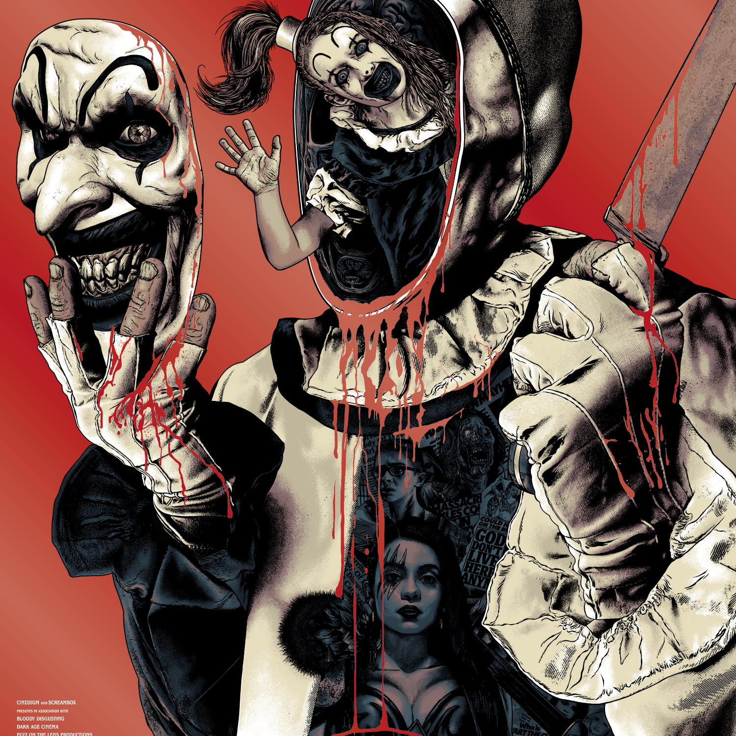 Anthony Petrie "Terrifier 2" Foil Variant