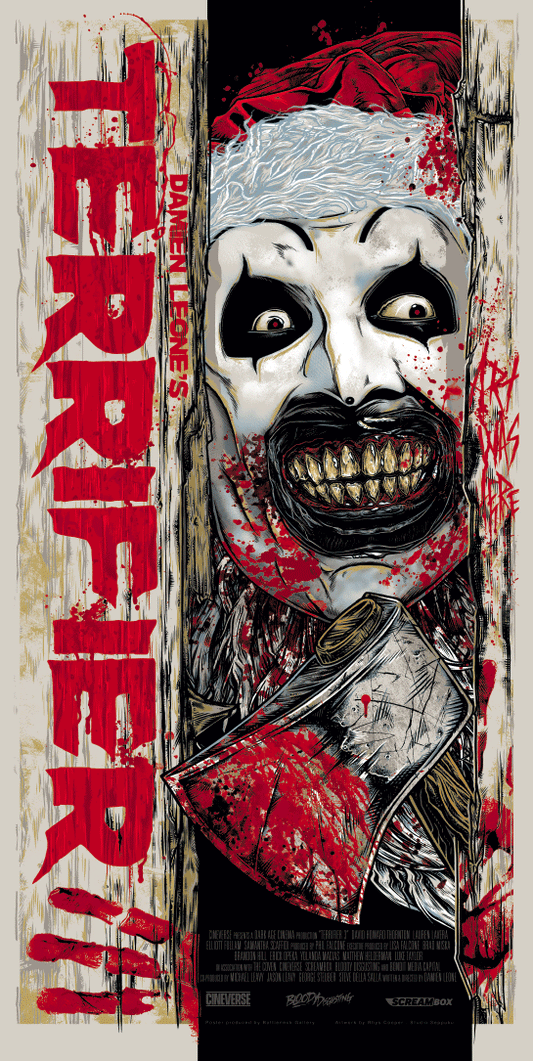 Rhys Cooper "Terrifier 3" 3D Flip Lenticular