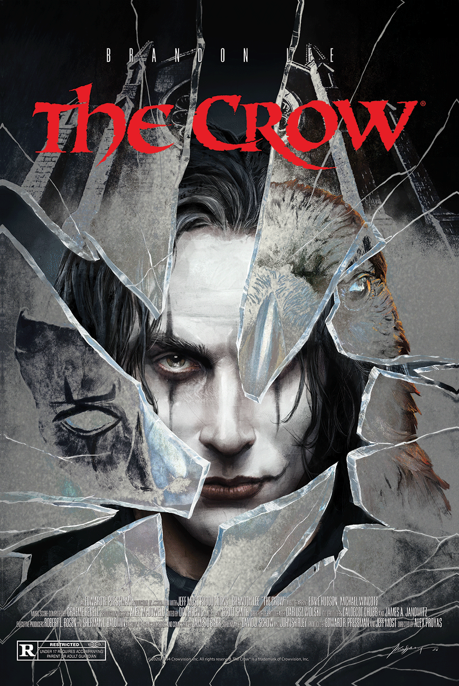JS Rossbach "The Crow" Aluminum Print