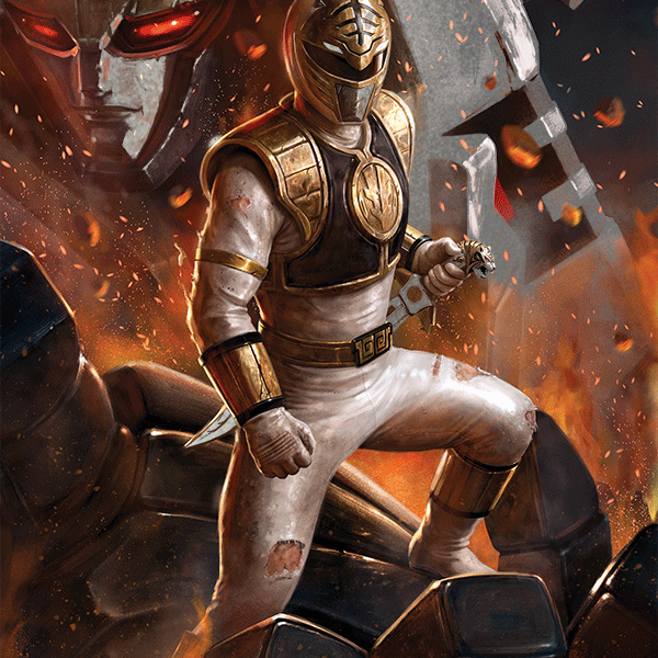 Carlos Dattoli "The White Ranger" Foil Variant