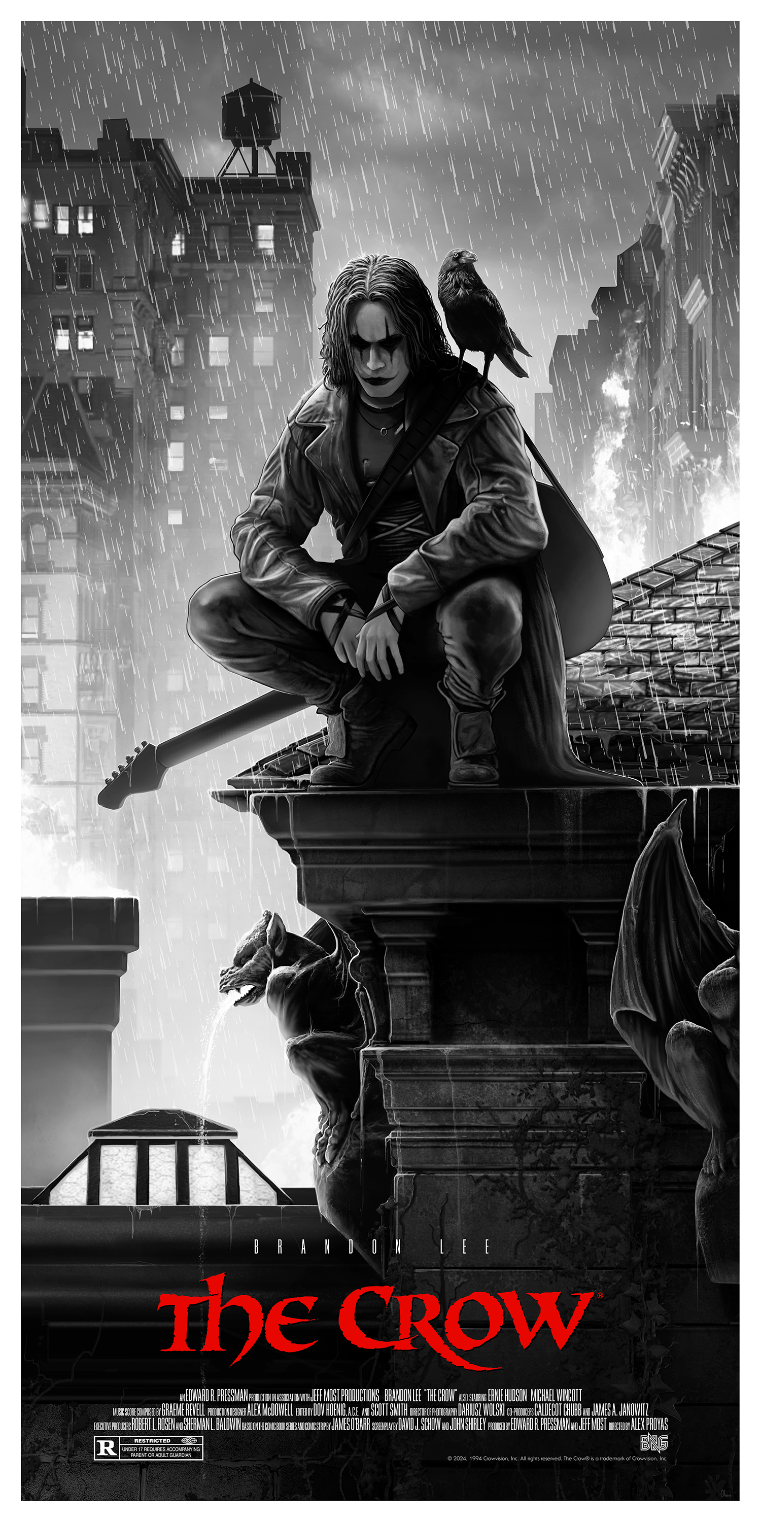 Pablo Olivera "The Crow" B&W Variant - AP