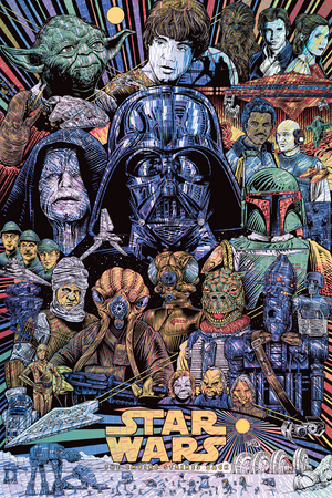 Todd Slater "Echoes of the Empire (Star Wars)" Rainbow Foil Variant