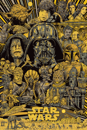 Todd Slater "Echoes of the Empire (Star Wars)" Antique Gold Variant