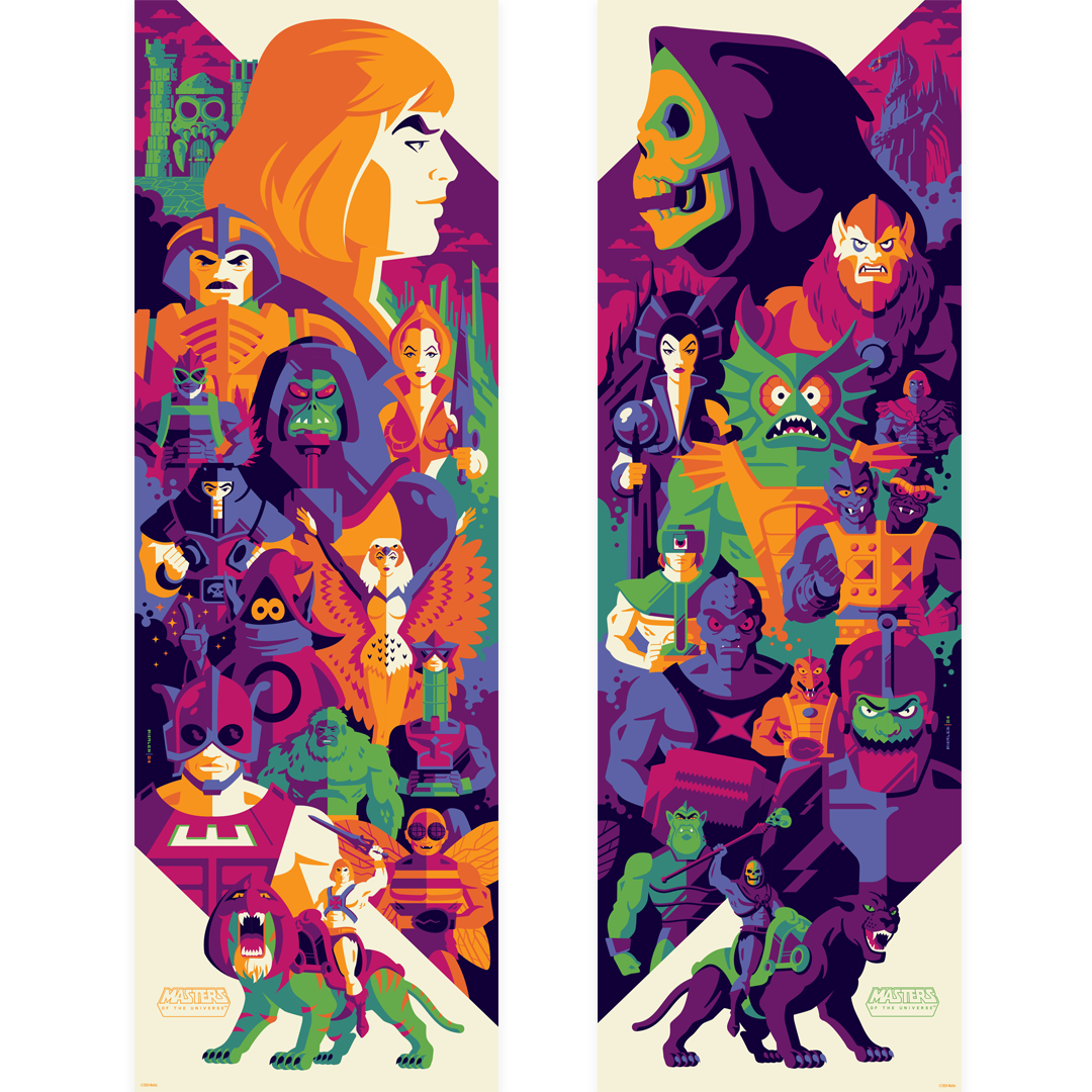 Tom Whalen "Masters of the Universe" SET