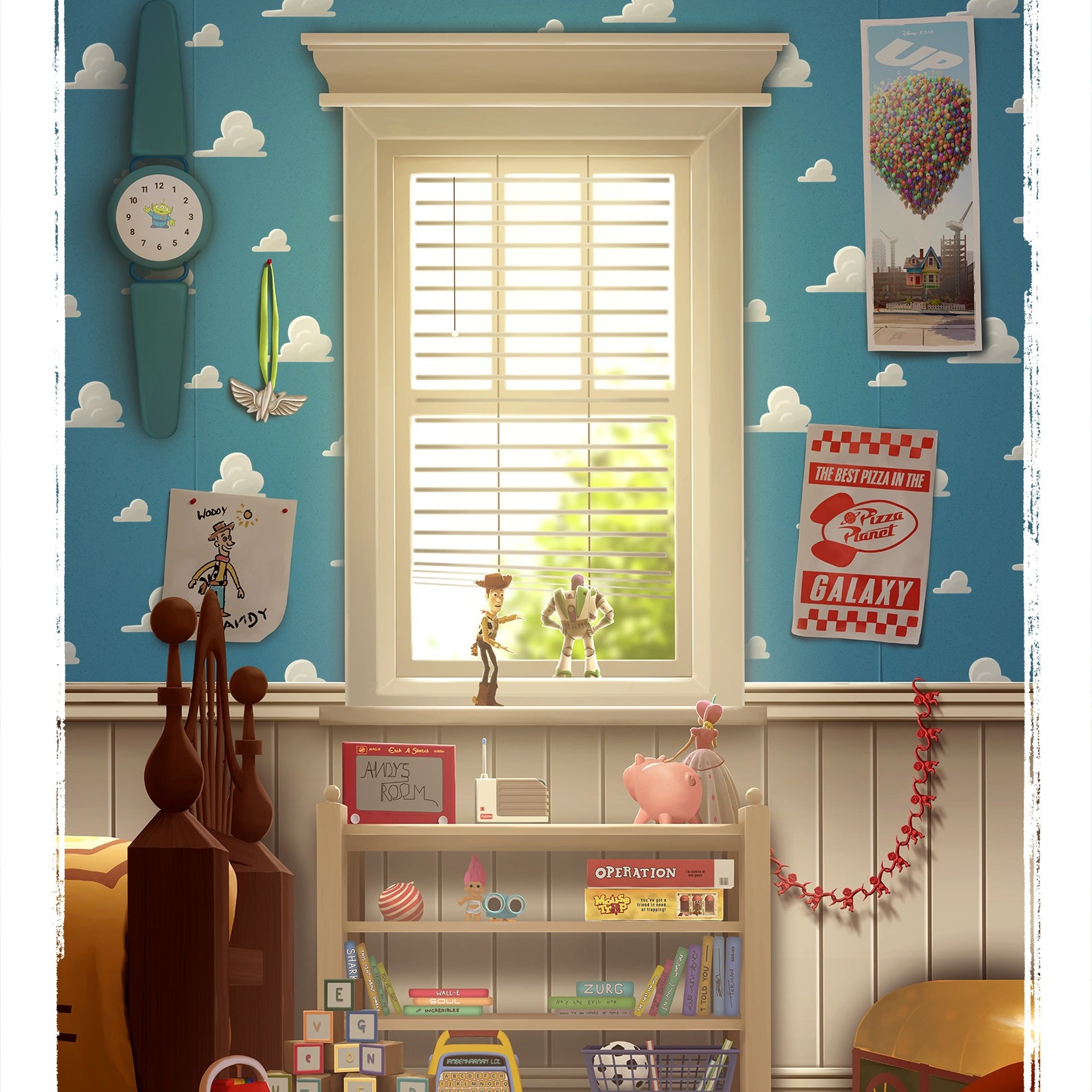 Amscan - Palloncino a elio Toy Story (Amscan Internazionale 996