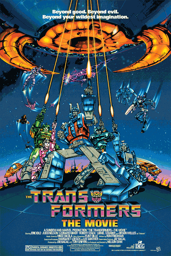 The Transformers: The Movie - Aluminum Print