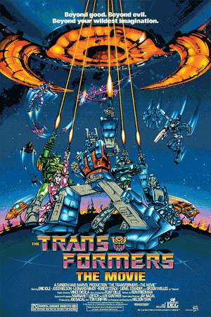 The Transformers: The Movie - Aluminum Print