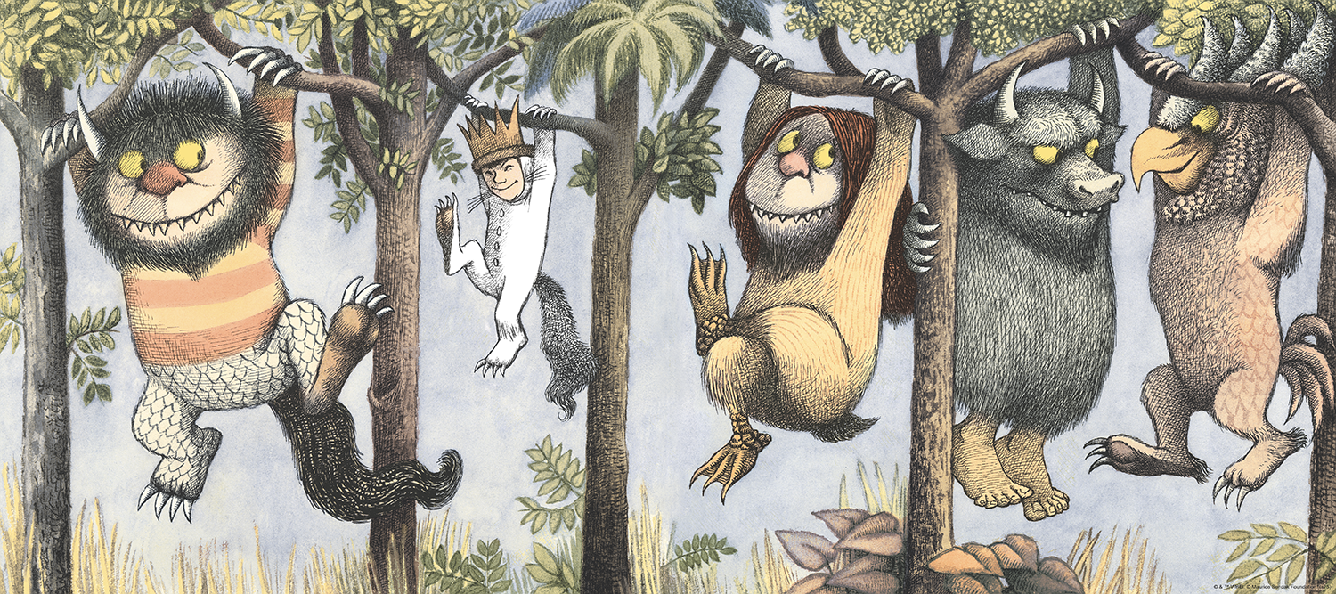 Maurice Sendak "Where the Wild Things Are: Tree Tops"