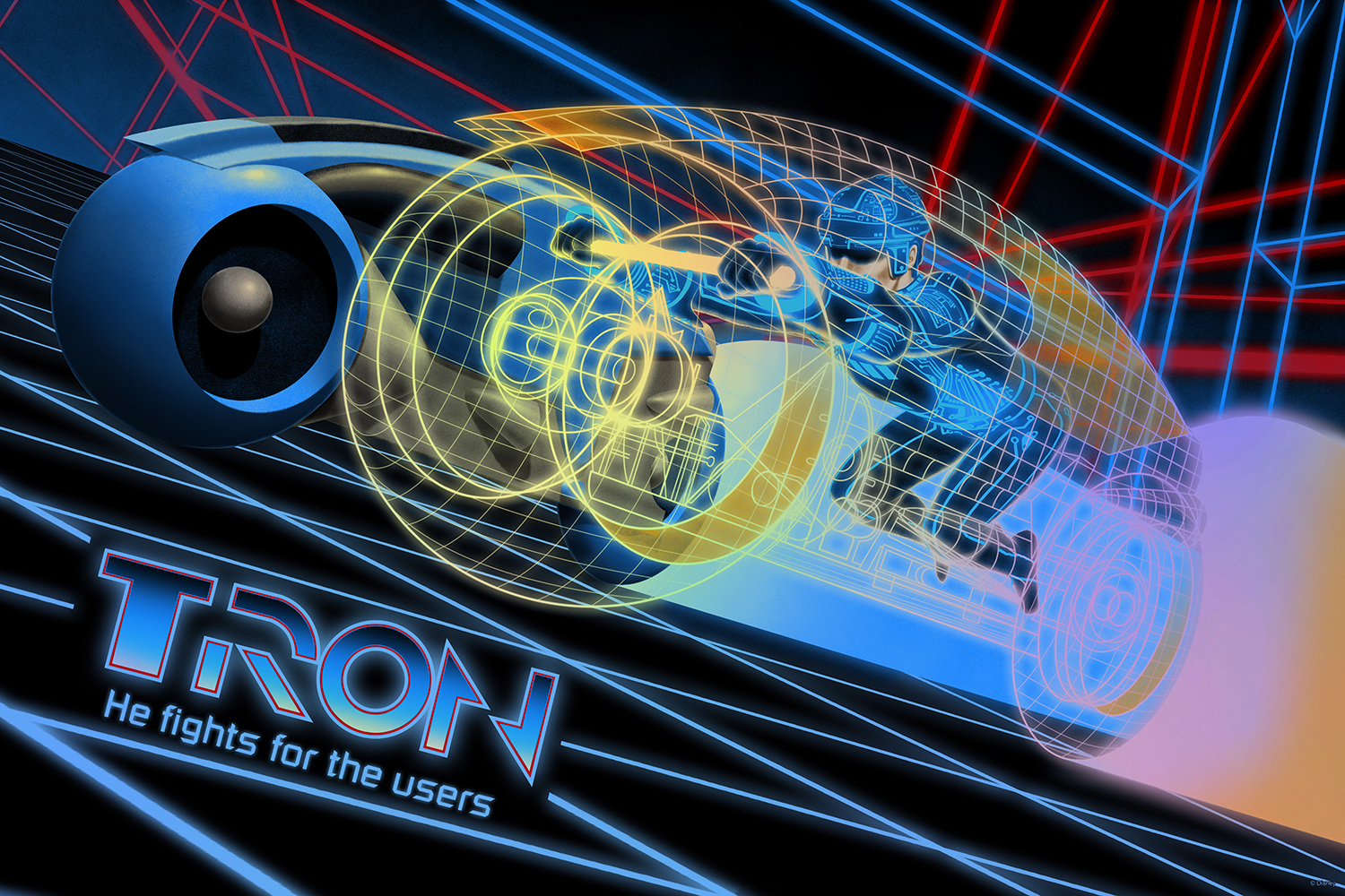 Jason Raish "Tron" Foil Variant - AP