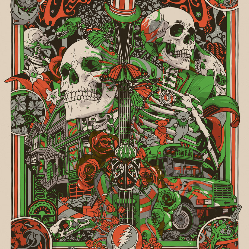 Tyler Stout "Grateful Dead" Variant C