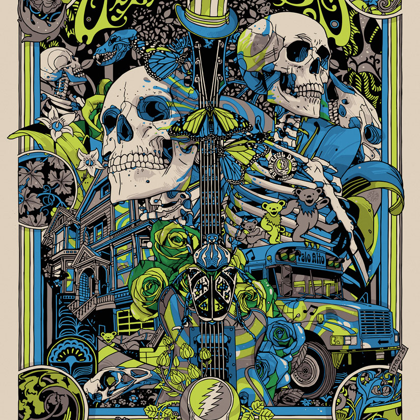 Tyler Stout "Grateful Dead" Variant A