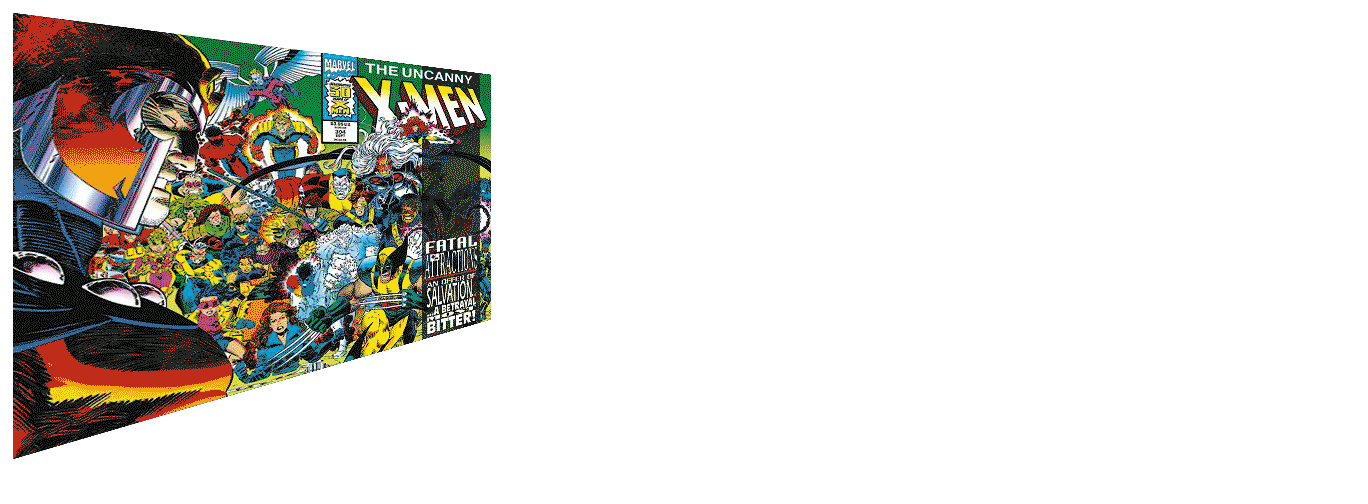 John Romita Jr. "The Uncanny X-Men #304" Multi-Layer Acrylic