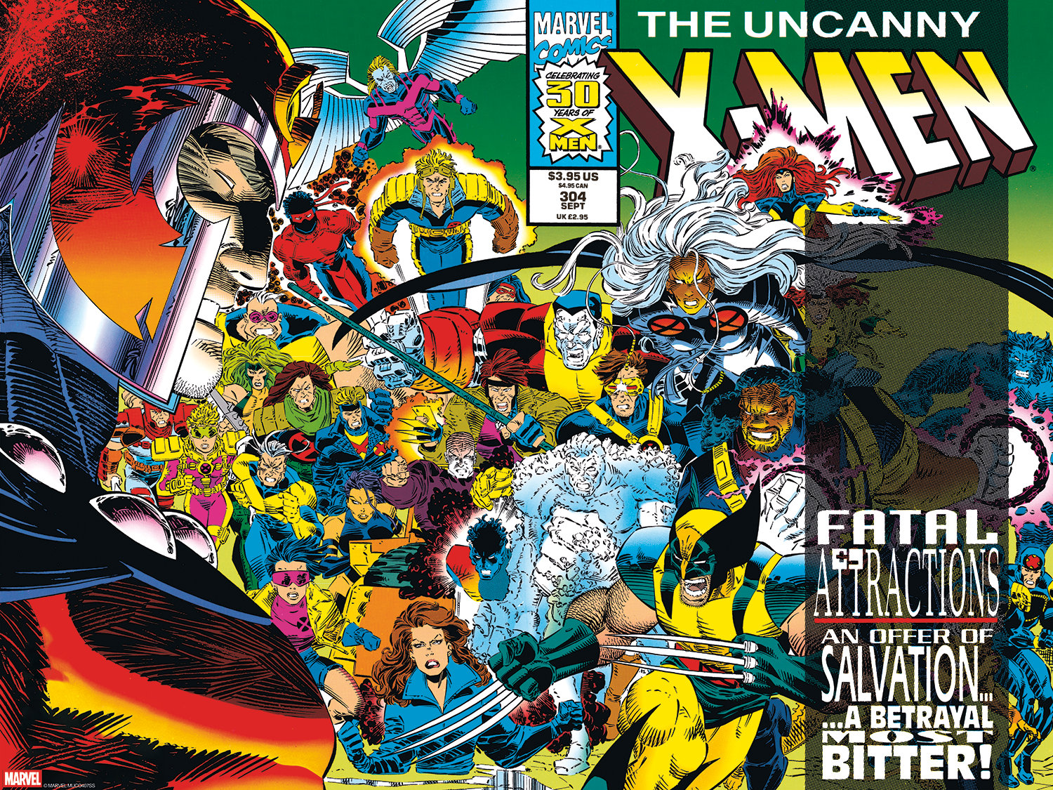 John Romita Jr. "The Uncanny X-Men #304" Screen Print