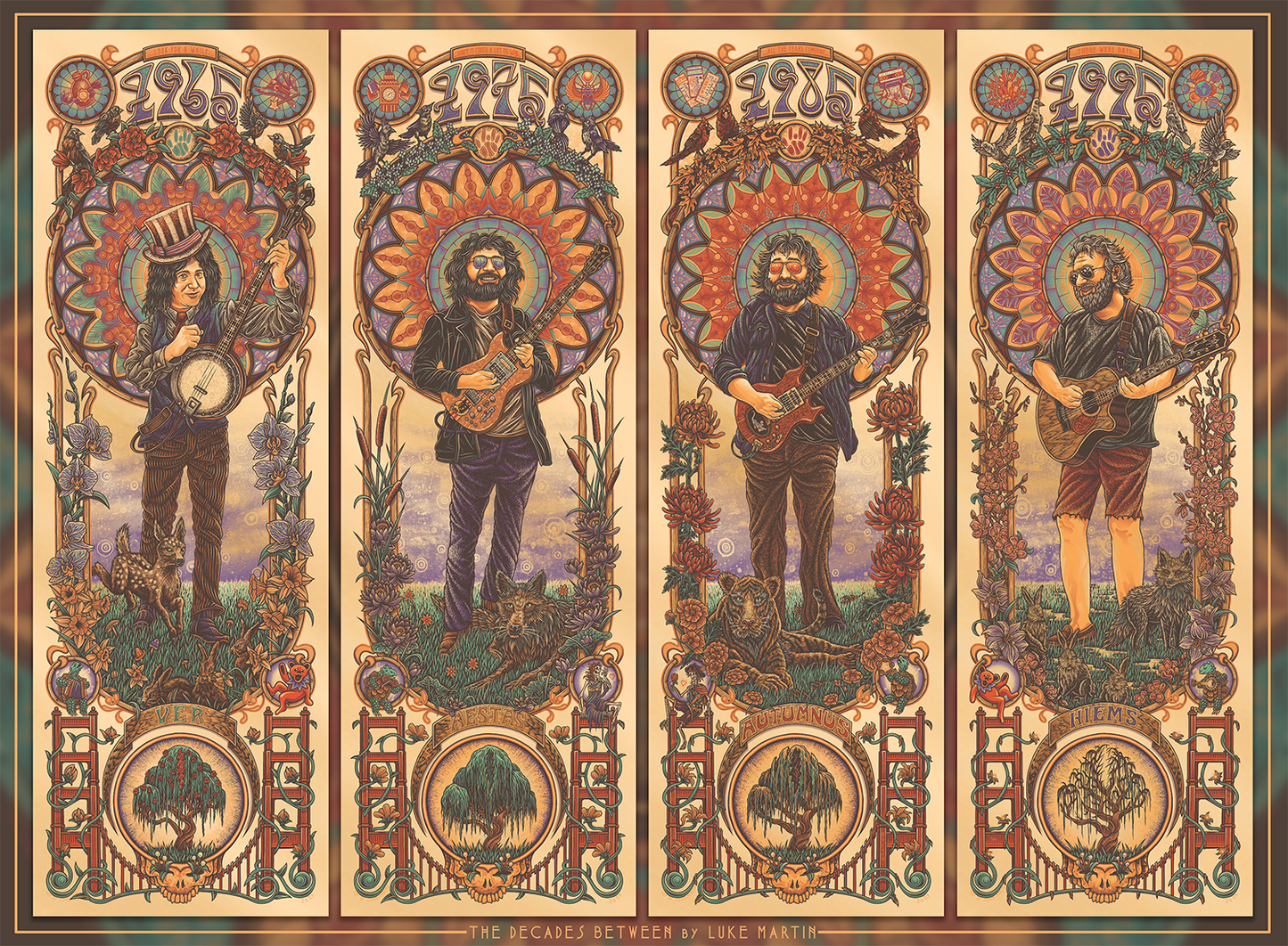 Luke Martin "Garcia Seasons" Variant Foil - SET