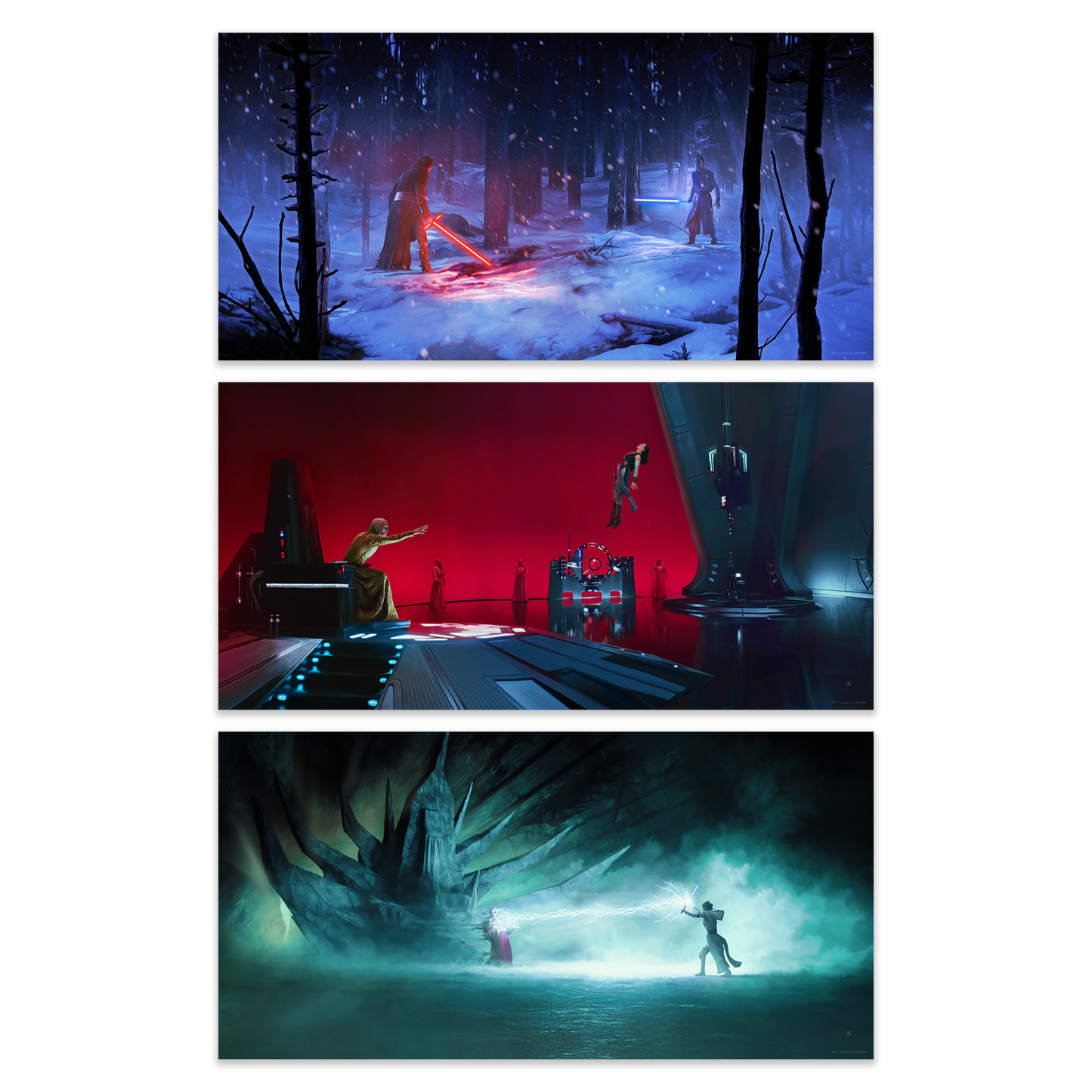 Kevin Wilson "Star Wars: Sequel Trilogy" Variant SET