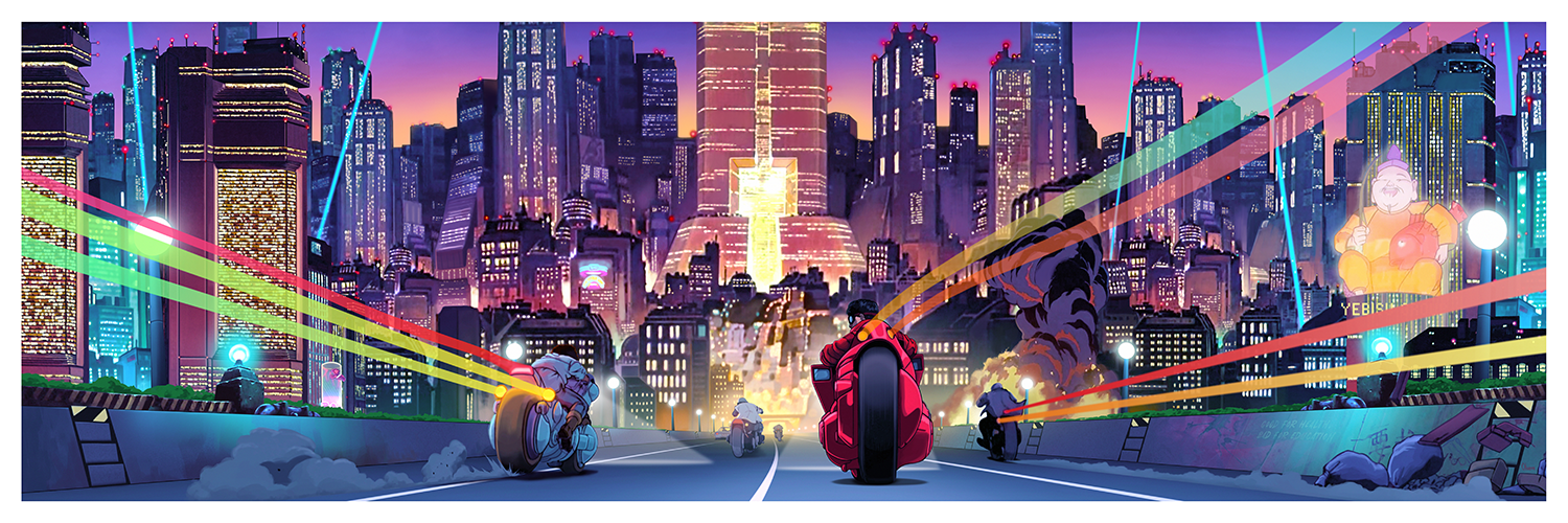 Pablo Olivera "Welcome to Neo-Tokyo" Variant