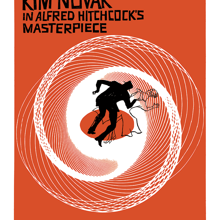 Saul Bass "Vertigo" 3D Lenticular PLEX