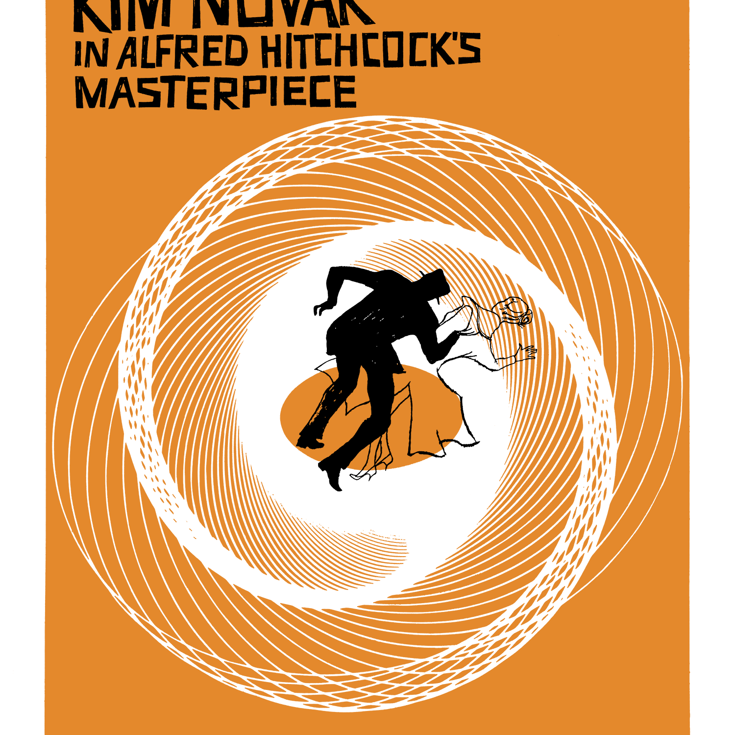 Saul Bass "Vertigo" Orange Variant