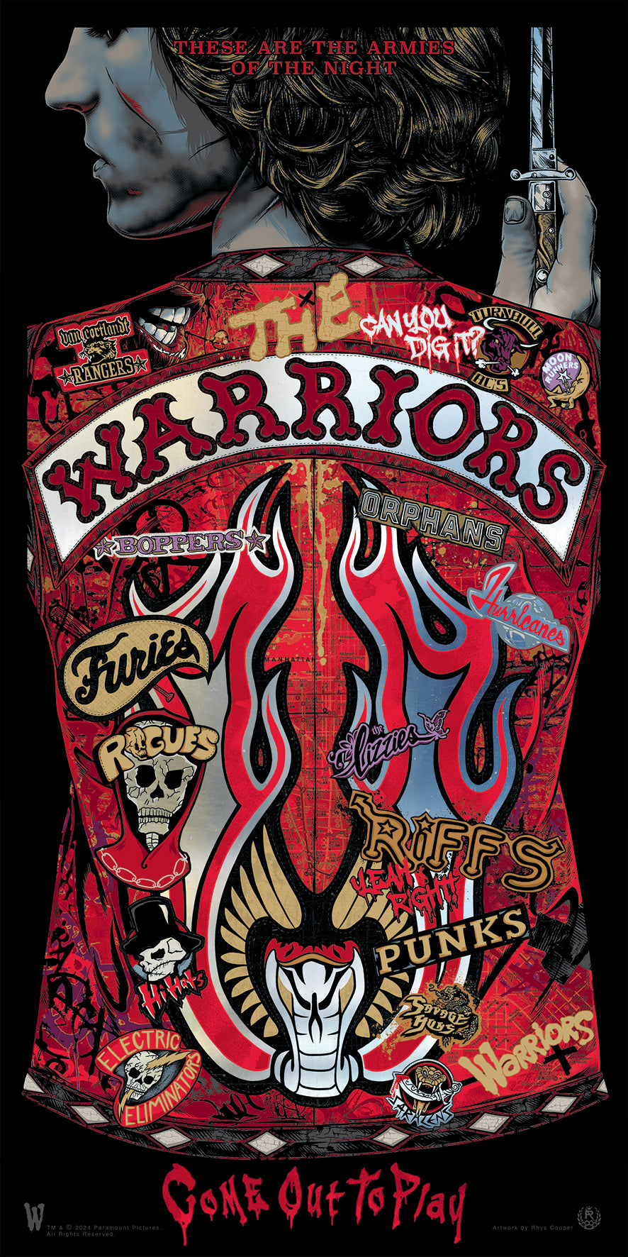 Rhys Cooper "The Warriors" Can You Dig It? - Variant