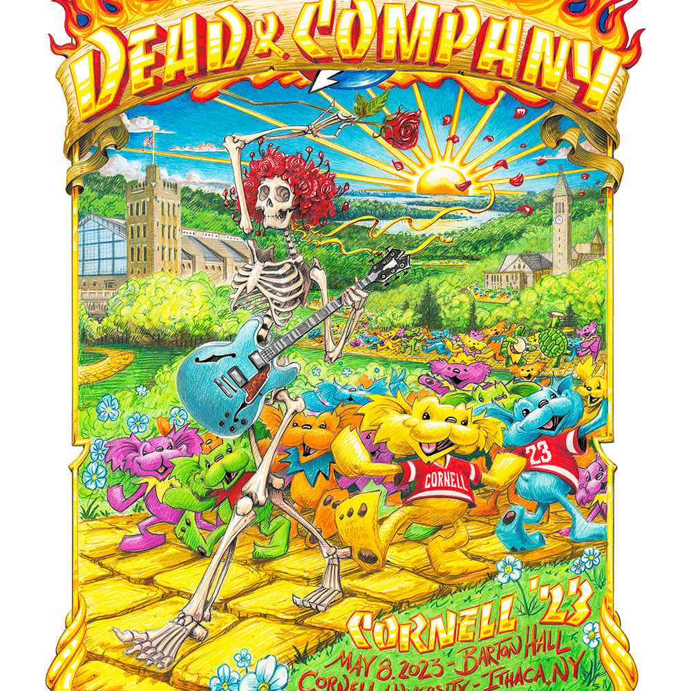 AJ Masthay "Dead & Company - Cornell '23" AE