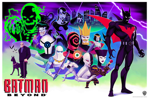 Tom Walker "Batman Beyond" Acrylic Panel Print