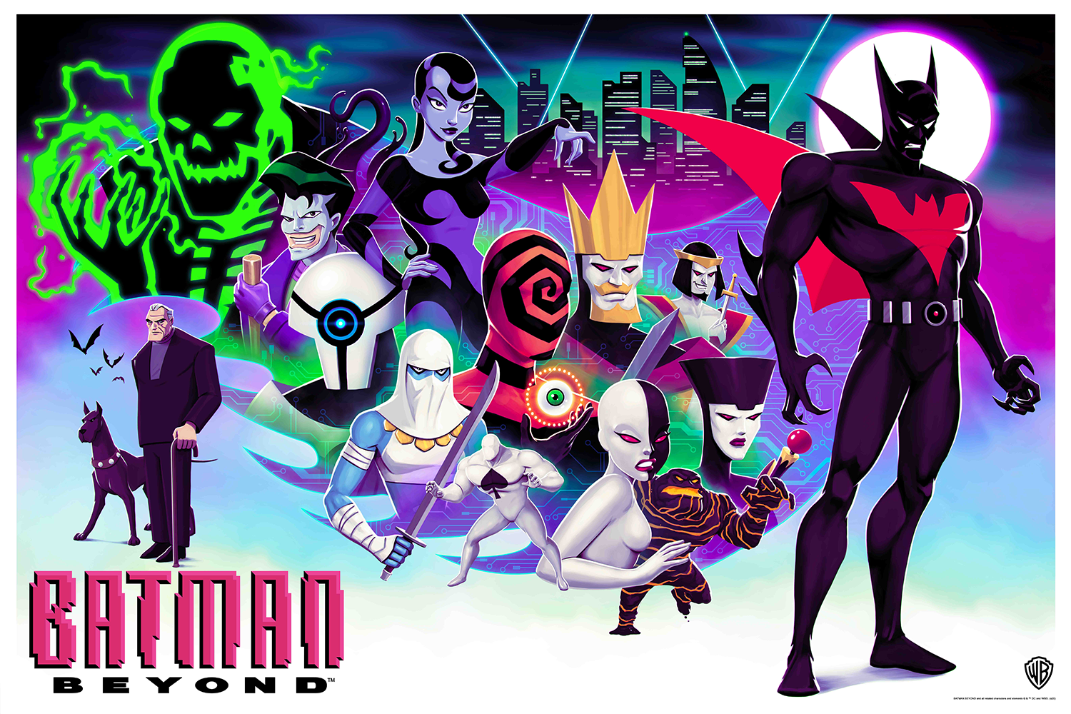 Tom Walker "Batman Beyond" Variant - Acrylic Panel Print