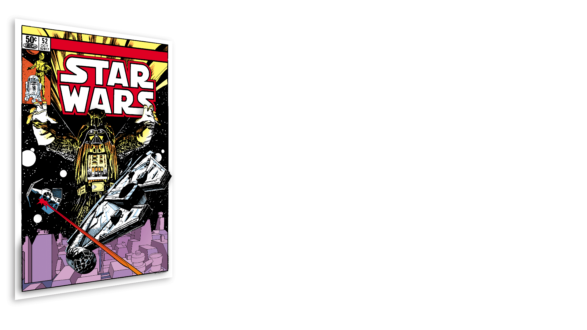 Walt Simonson "Star Wars #52" Multi-Layer Acrylic (Comic Size)