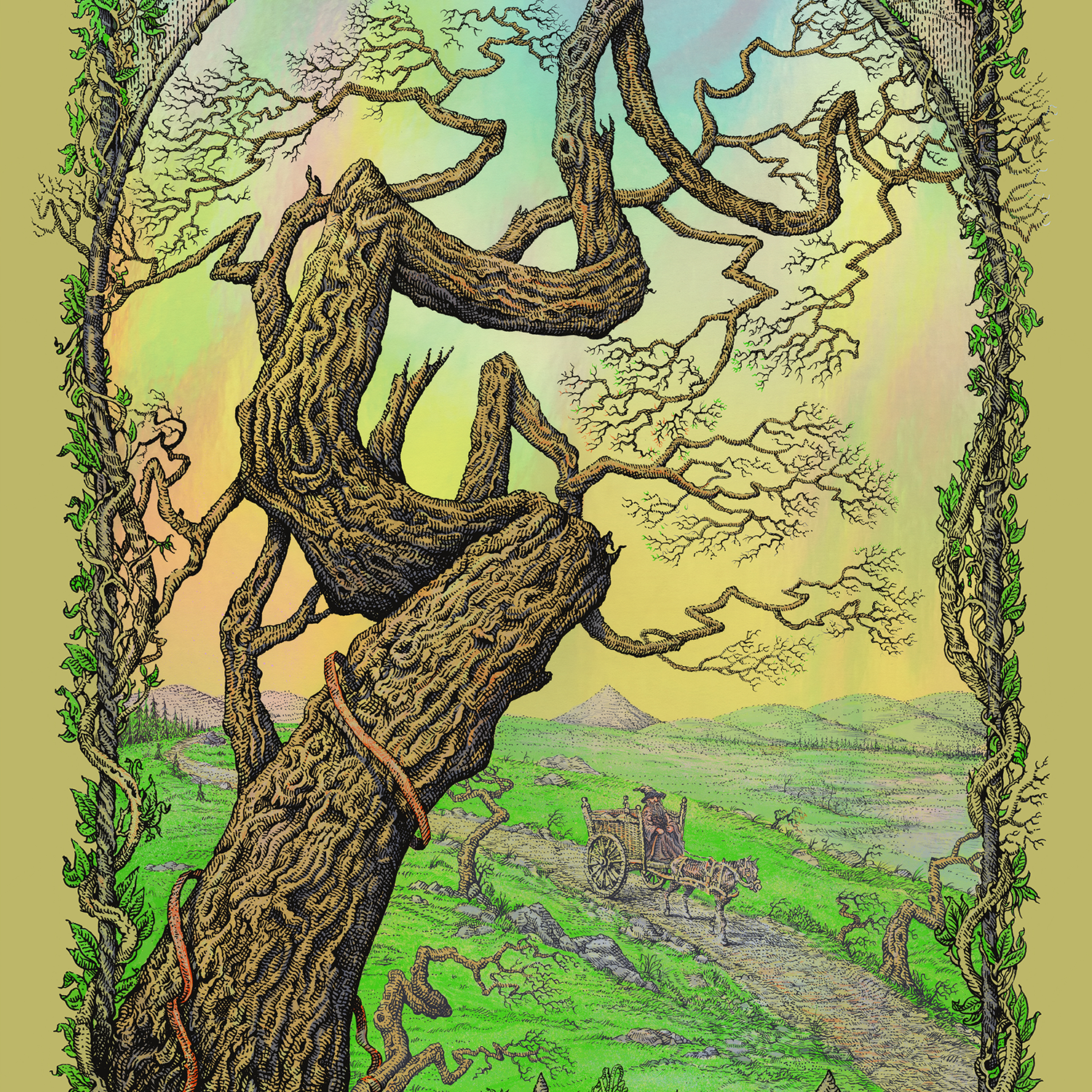 David Welker "A Wizard Is Never Late (The Fellowship of the Ring)" Foil Variant