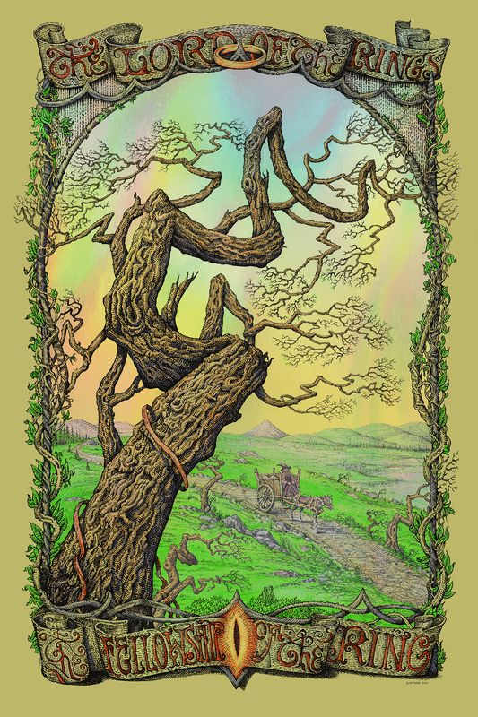 David Welker "A Wizard Is Never Late (The Fellowship of the Ring)" Foil Variant