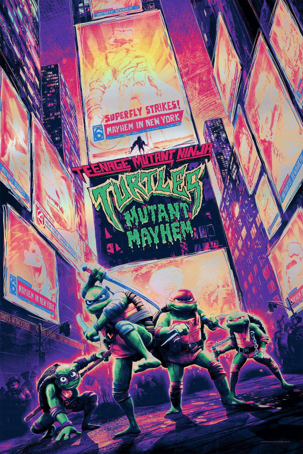 Kevin Wilson "TMNT: Mutant Mayhem" Foil Variant