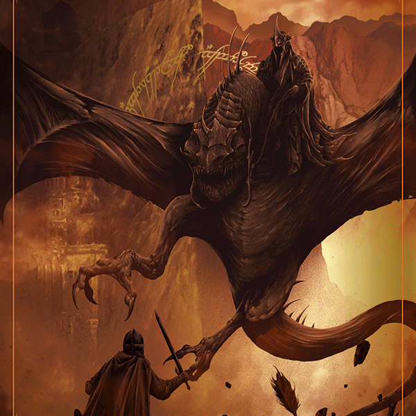 Feri Irawan "Witch-king of Angmar" Gold Foil Variant