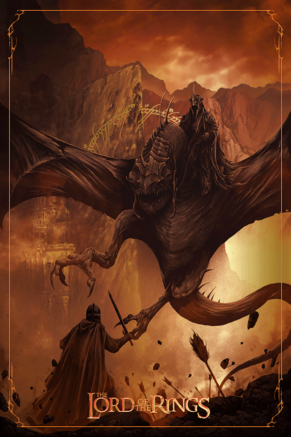 Feri Irawan "Witch-king of Angmar" Gold Foil Variant