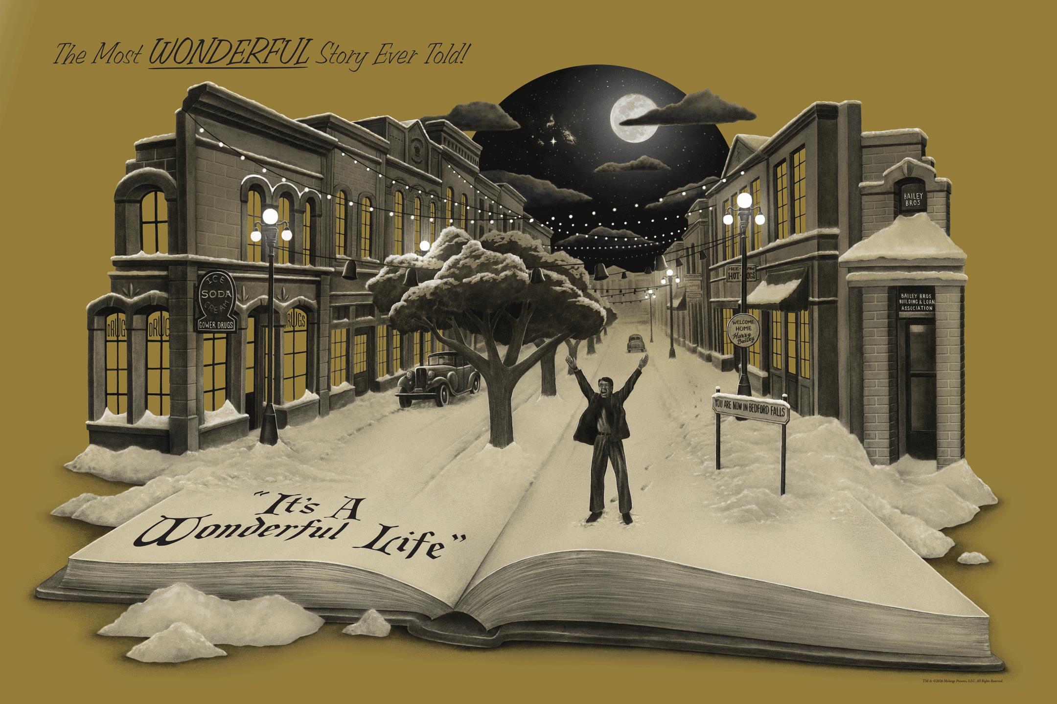 Andrew Rowland "It's a Wonderful Life" Gold Foil Variant