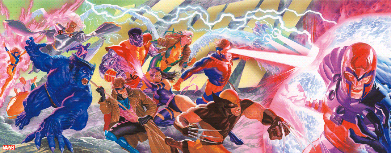 Alex Ross "X-Men 60th Anniversary Tribute" 3D Lenticular