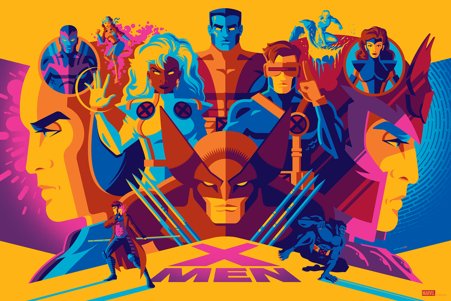 Tom Whalen "X-Men" Variant