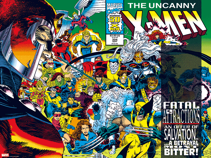 John Romita Jr. "The Uncanny X-Men #304" 3D Lenticular