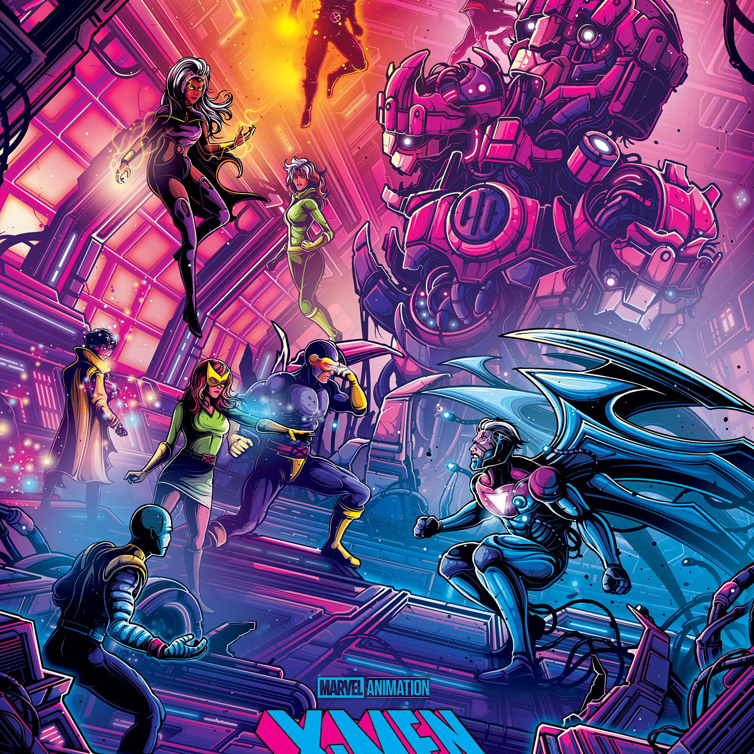 Dan Mumford "Sentinel Showdown (X-Men '97)"